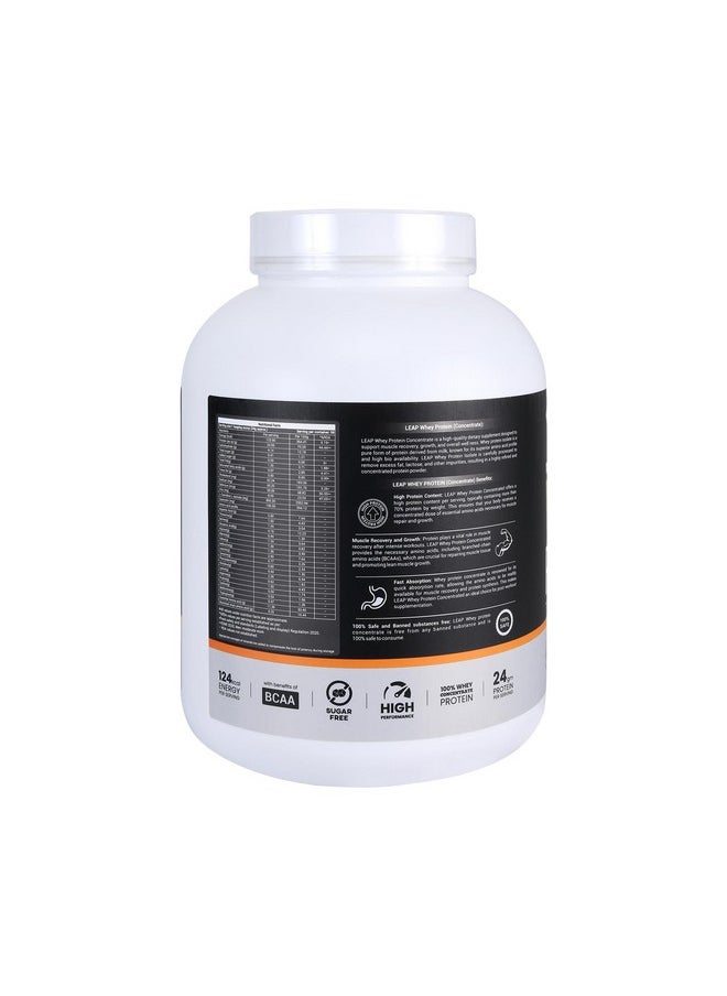 LEAP Whey Protein Concentrate 2Kg Pack Fuel Your Fitness Journey With Advanced Nutrition And Unparalleled Performance (Chocolate)  - Image 3