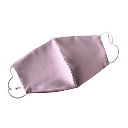 ROSEWARD 100% Mulberry Silk Purple Face Mask for Women Cute Masks Fancy with Filter Pocket - Image 1