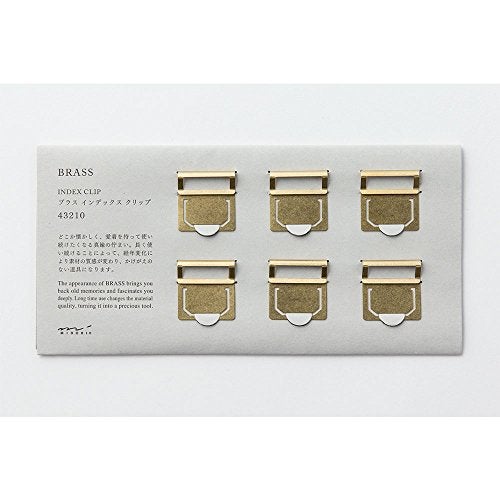 Midori Brass Index Clip (43210006) - Image 2