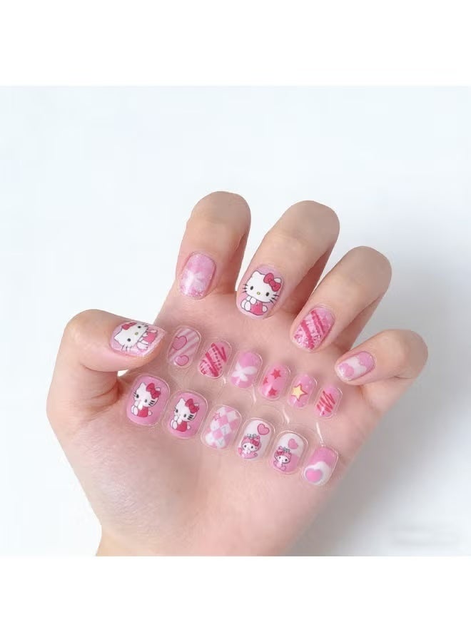 6 Packs Kawaii Cute Cartoon Kitty Nail Charms, 3D Flatback Resin Rhinestones for DIY Nail Art Slime Decorations, Perfect for Women Girls - Image 5