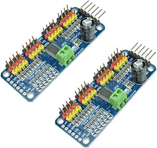 AiTrip PCA9685 16 CH 12Bit PWM Servo Motor Driver Board Controller IIC Interface for Arduino Raspberry Pi Zero/Zero - Image 1