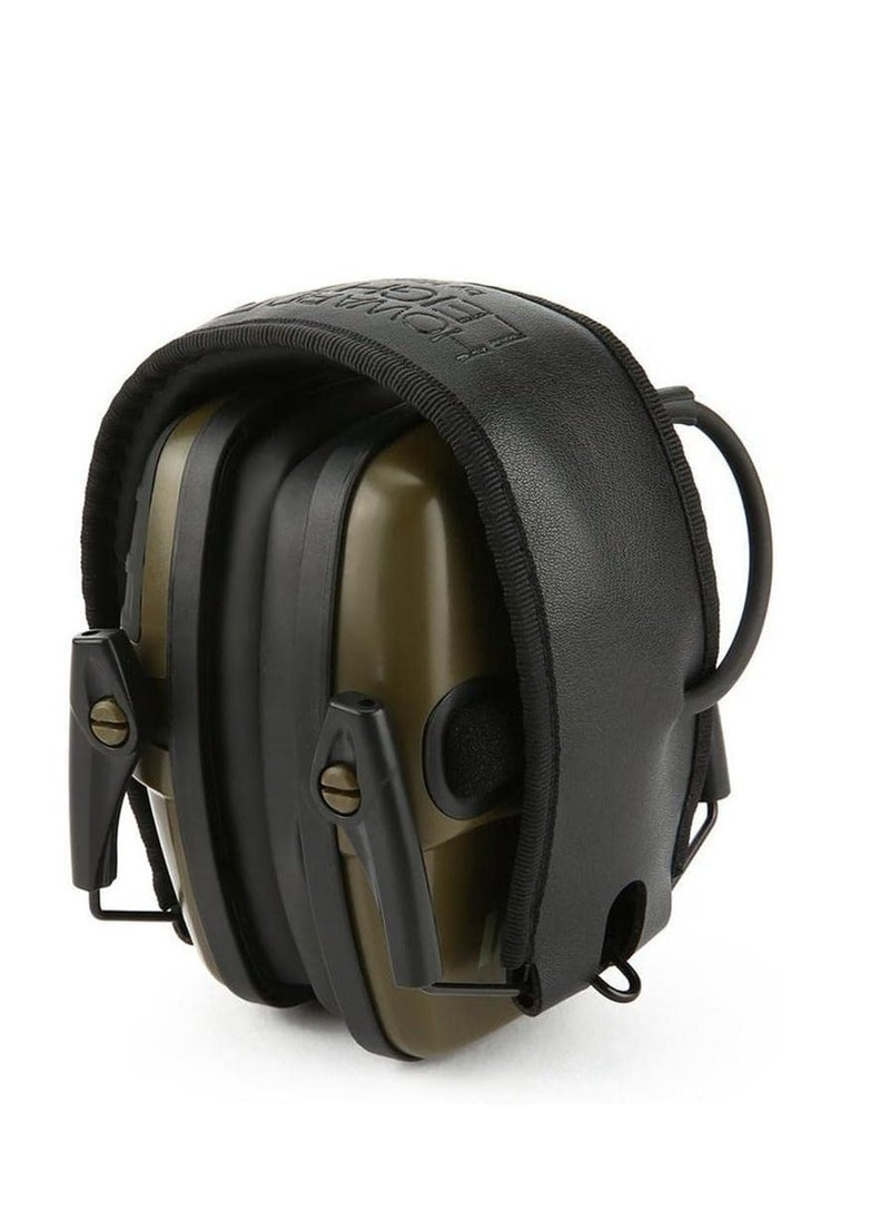 Slimline Electronic Shooting Ear Green/Black