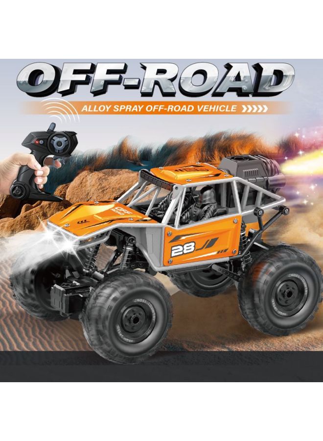 Wireless Remote Control Toy Car 2.4G Five-way Alloy Spray Climbing Off-road Vehicle Toy Car Children's Toy Gift RC-Colour:2024-6d C Green Alloy Spray Remote Control Car 2.4g-Proportion:Package 1: 1 Lithium Battery 1 Charging Cable