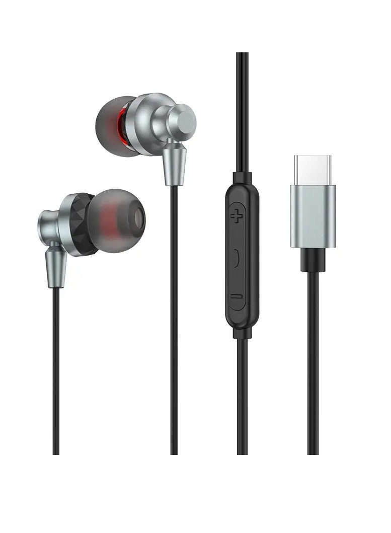 سيندم سماعات SENDEM G60T Type-C - صوت جهير عالٍ، عزل الضوضاء، متوافقة مع متجر Play - Image 1