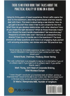 Behind Closed Doors: The Boardroom - How to Get In, Get On and Make A Difference  - Image 1