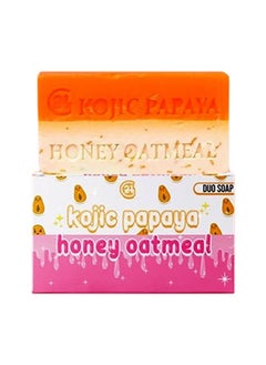 G21 G21 Kojic Papaya Honey Oatmeal DUO Soap Golden Dust Kojic Soap Whitening Soap 