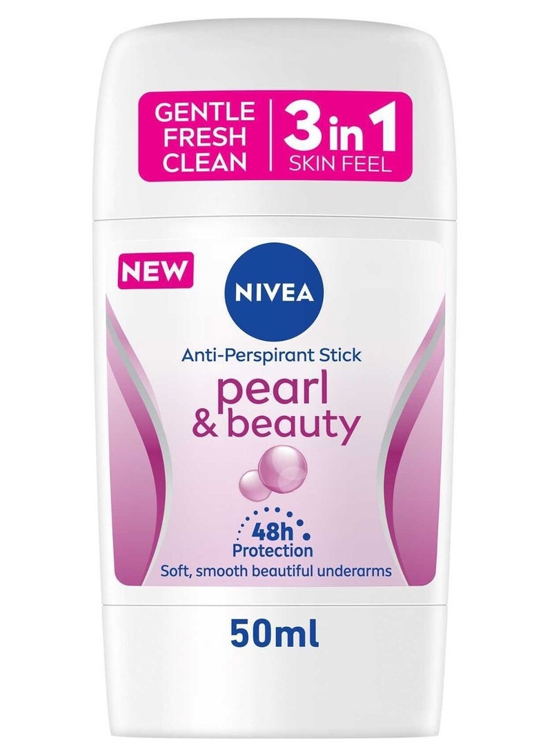 Nivea Nivea Deodorant Stick Pearl and Beauty 50 ml  - Image 1