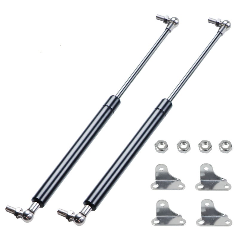 15 45 Lbs200N Lift Support Struts Gas Spring Shocks Hydraulics Piston Lid Stay for Camper Shell Truck Topper Rear Window Truck Cap Heavy Duty Box Lid Floor Hatch Door