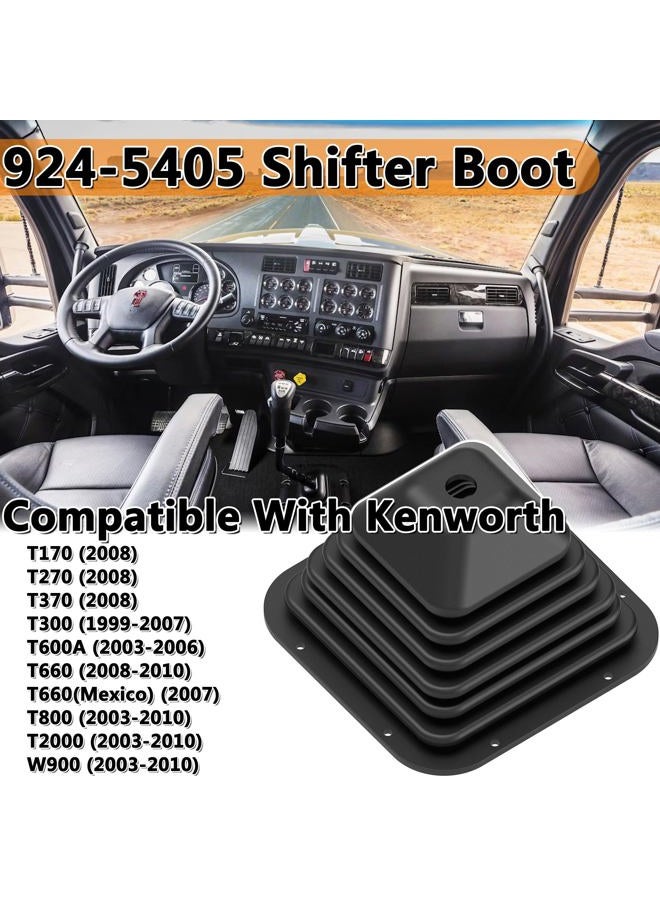 Sporthfish 924-5405 Automatic/Manual Transmission Shift Boot Compatible with Select Kenworth Models K042-79 Shift Boots - Image 2