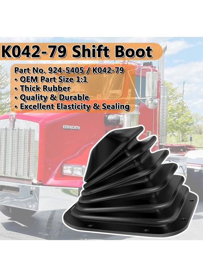 Sporthfish 924-5405 Automatic/Manual Transmission Shift Boot Compatible with Select Kenworth Models K042-79 Shift Boots - Image 4