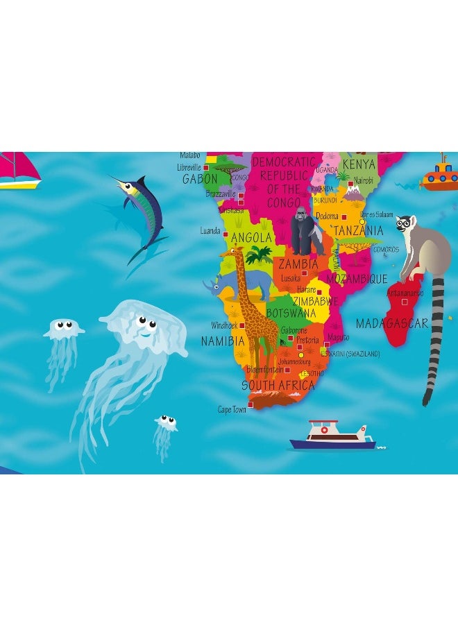 null - Collins Children’s World Map - Image 1