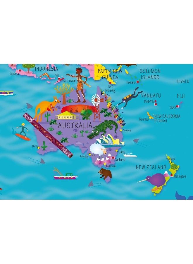 null - Collins Children’s World Map - Image 1