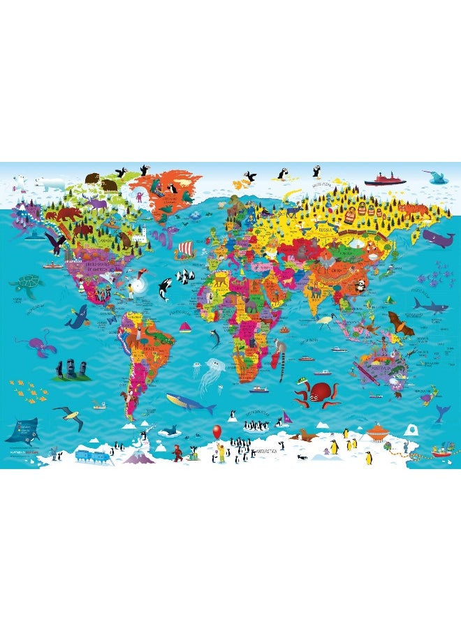 null - Collins Children’s World Map - Image 1