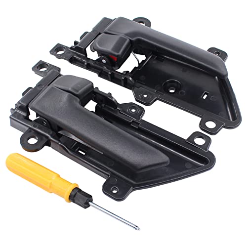 ApplianPar Front Driver and Passenger Side Interior Door Handle for Hyundai Veracruz 20072012 - Image 1