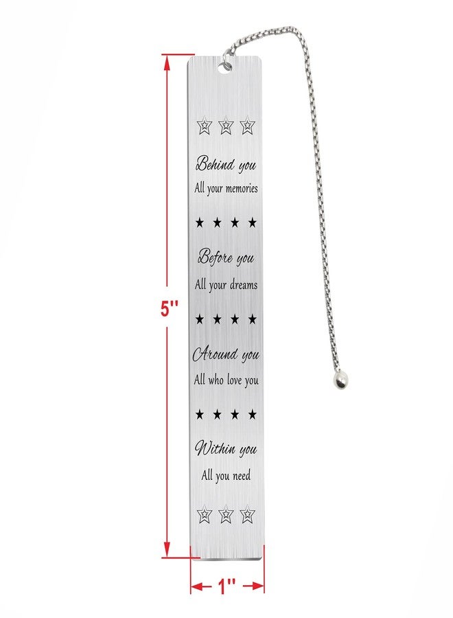 Jzxwan 45th Birthday Gifts Card for Women Men, Happy 45 Year Old Birthday Bookmark Gift for Her Him, Personalised 45 Bday Presents Decorations - Image 4