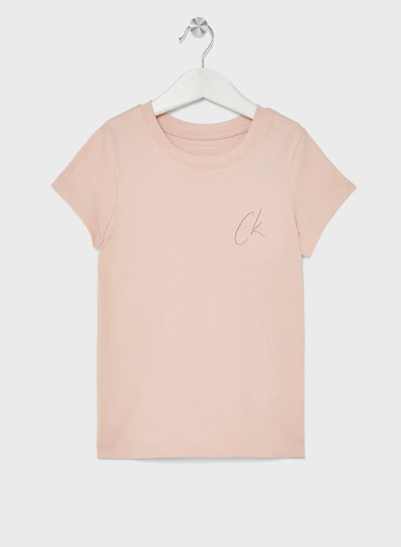 كالفن كلاين جينز CK SIGNAGE SLIM SS T-SHIRT