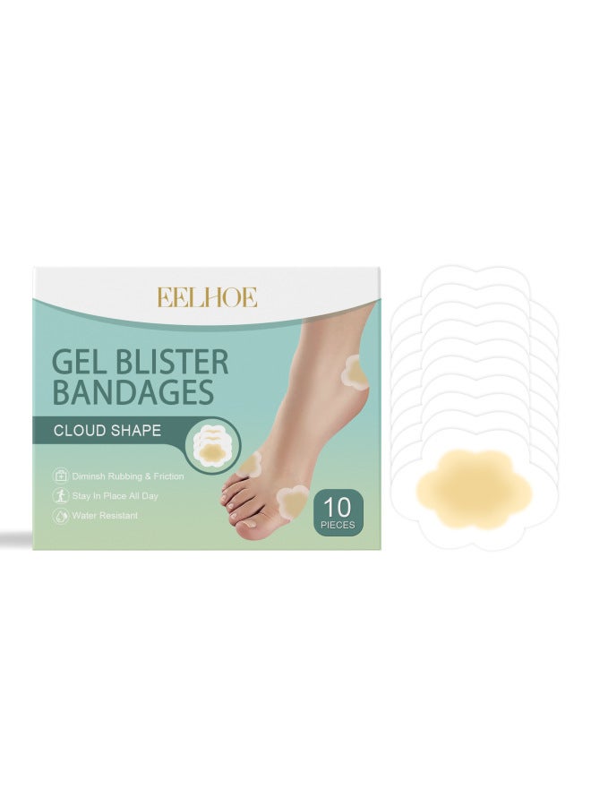 EELHOE Blister Bandage Foot Breathable Lightweight Dry Portable Comfortable Stable Foot Skin Care Bandage - Image 1