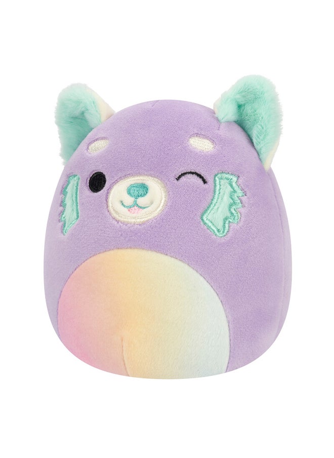 Squishmallows Little Plush 5 inch Lexis Purple Red Panda/Romano Blue Hippocampus Flipamallows Flipamallows Officially Licensed Kellytoy Plush Toy Colorful Soft Gift for Kids Girls & Boys Washable Squishy Stuff Toy Multicolor All Age  - Image 4