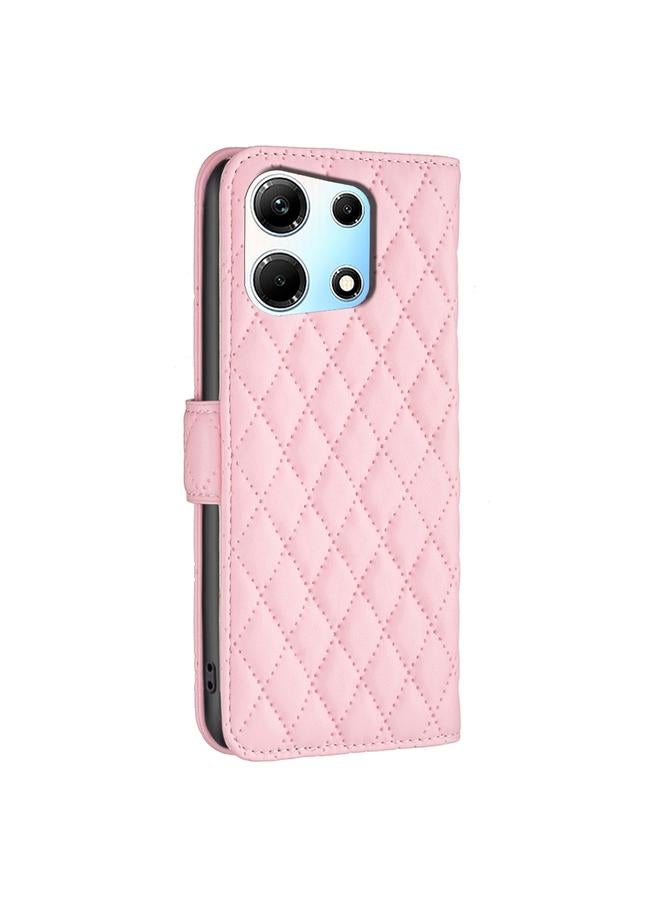Zaboon Case For Infinix Zero 30 5G Diamond Lattice Wallet Flip Leather Phone Case - Image 3