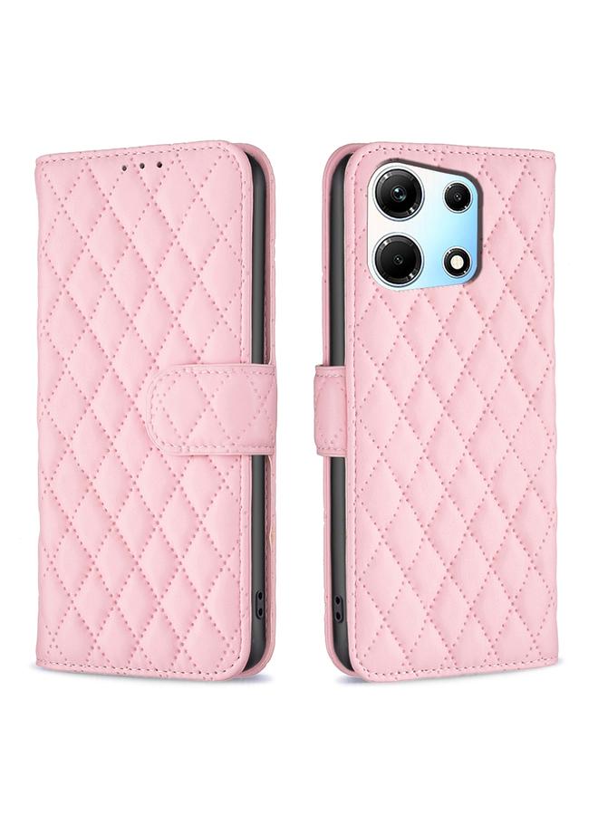 Zaboon Case For Infinix Zero 30 5G Diamond Lattice Wallet Flip Leather Phone Case - Image 1