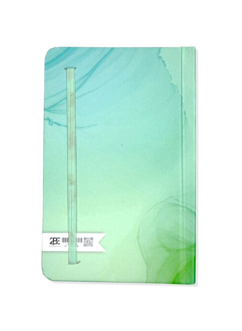 Borg El Arab - Marble A6 Notebook Size 14*10 Mint Green - Image 1