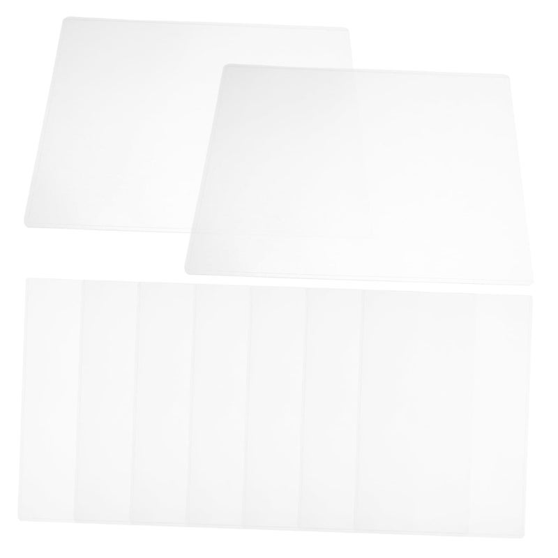 30 Clear Hard Plastic Document Protectors Sleeves For Photos Papers Menus Rigid Print Protectors Album Storage - Image 2