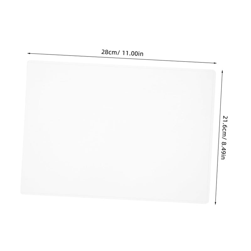 30 Clear Hard Plastic Document Protectors Sleeves For Photos Papers Menus Rigid Print Protectors Album Storage - Image 3