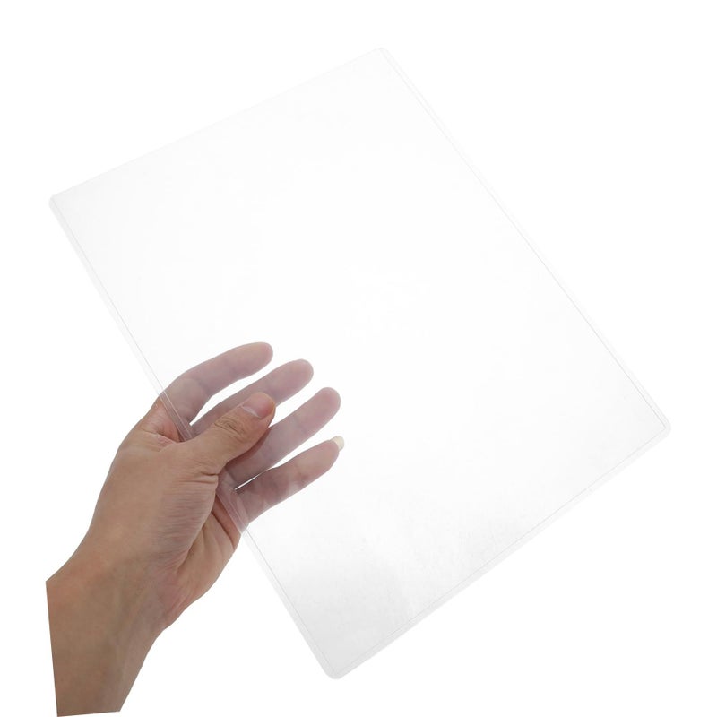30 Clear Hard Plastic Document Protectors Sleeves For Photos Papers Menus Rigid Print Protectors Album Storage - Image 4