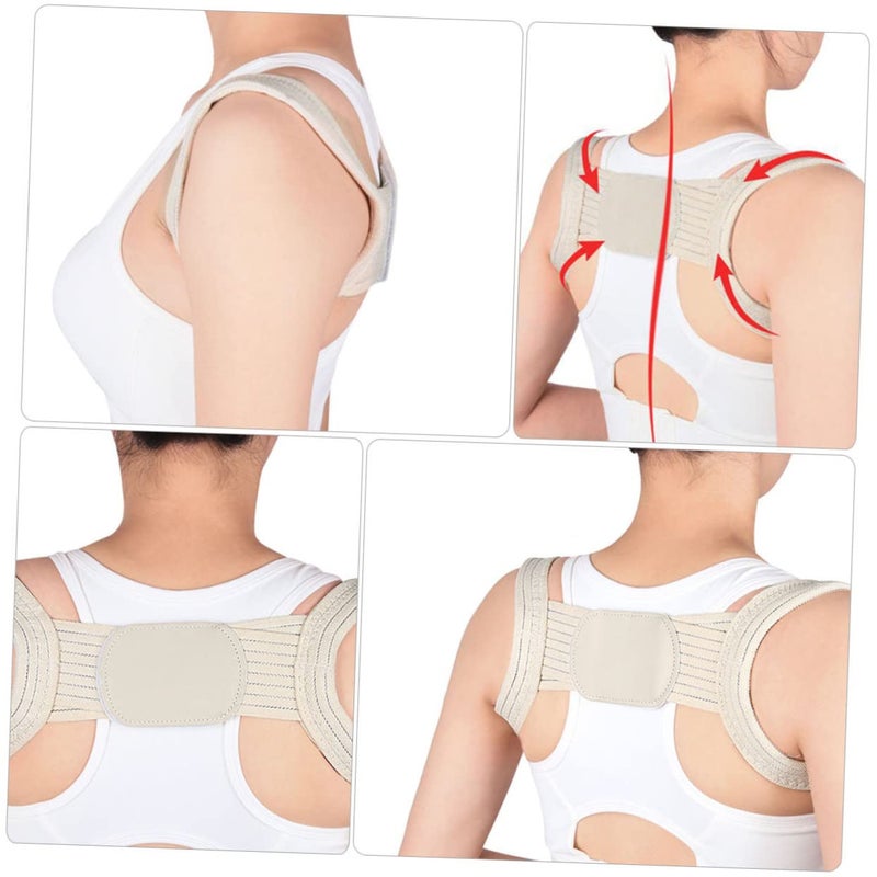 Adjustable Invisible Back Brace For Posture Support Breathable XS - Image 4