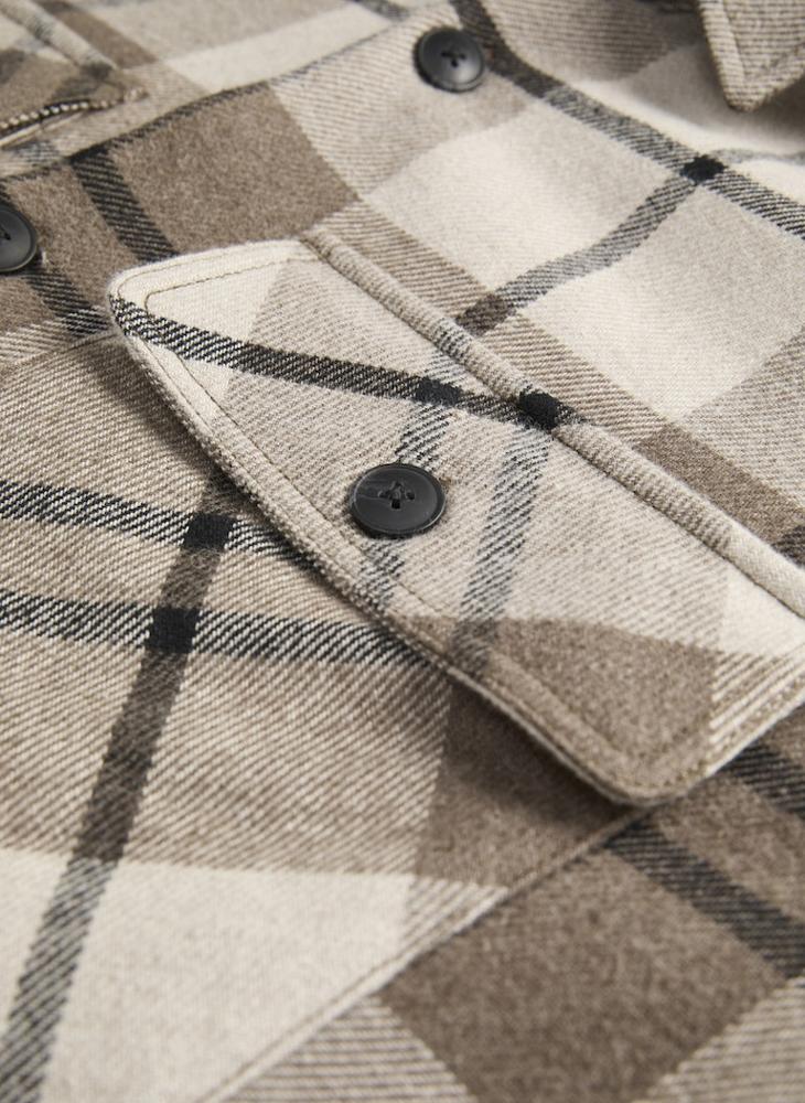 JACK & JONES Checked Flap Pocket Shirt  - Image 3