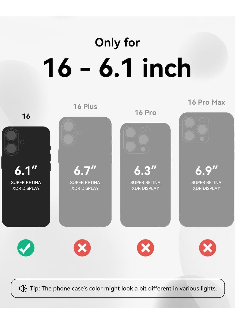 "Black Silicone Case for iPhone 16 Plus – Camera Protection, MagSafe Compatible, Anti-Scratch Microfiber Lining, and 2 Screen Protectors Included" - Image 3