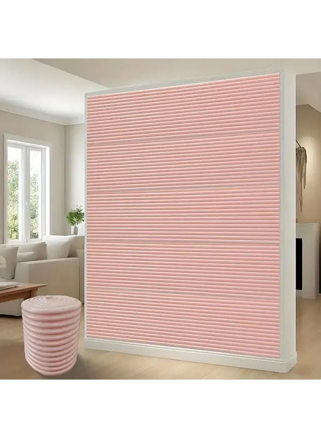 Pink Self Adhesive Bumpers For Wall Panels Home Decor 7.87 x 78.74 Inches - Image 1