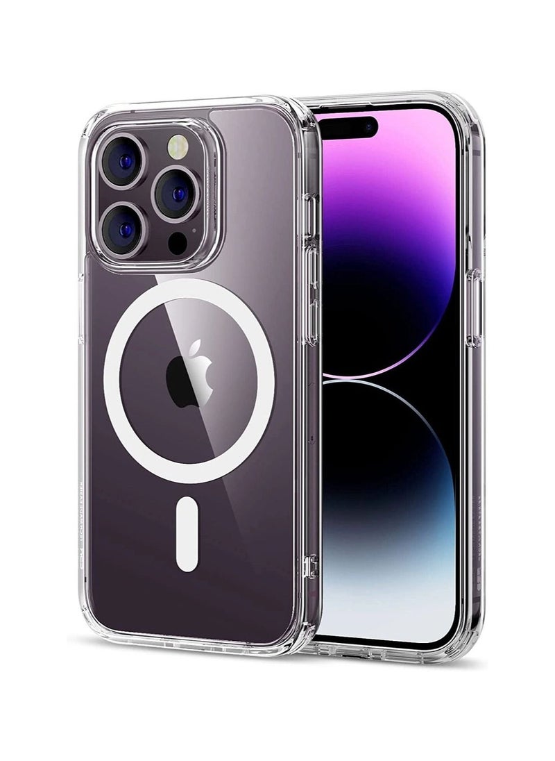 TWEGGON - Clear Case Compatible with Apple iPhone 14 Pro Max with Magsafe Support 6.7inch - Image 1