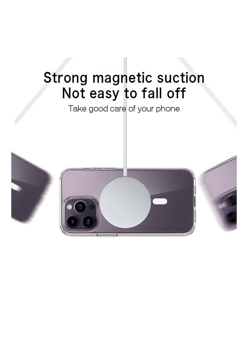 TWEGGON - Clear Case Compatible with Apple iPhone 14 Pro Max with Magsafe Support 6.7inch - Image 1