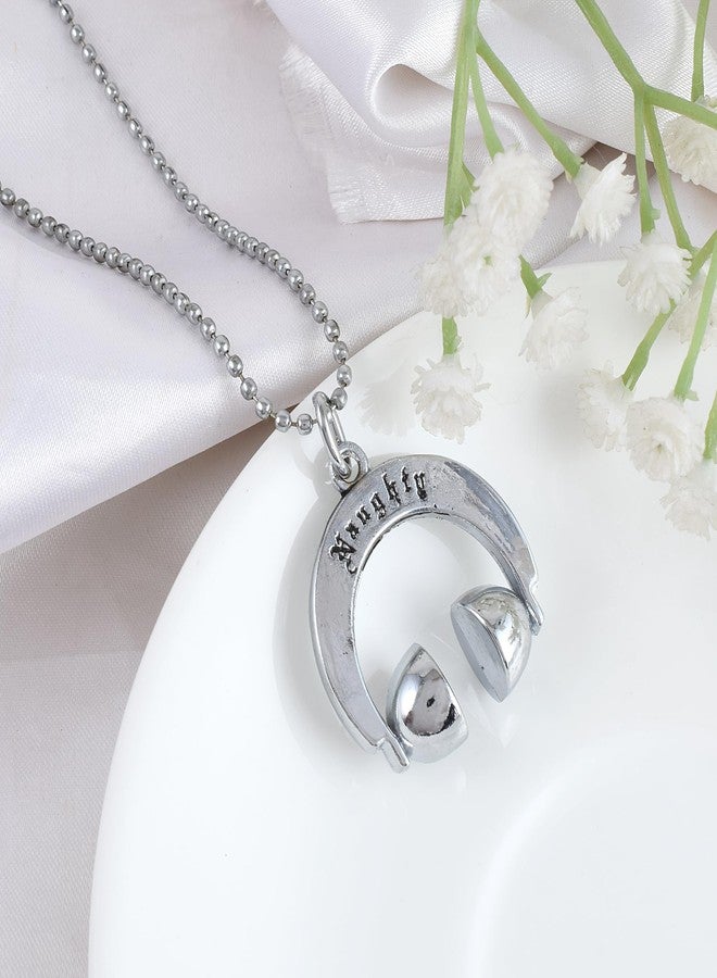 DULCI Stainless Steel Fashion Headphone Pendant for Men Unisex Necklaces - Image 5