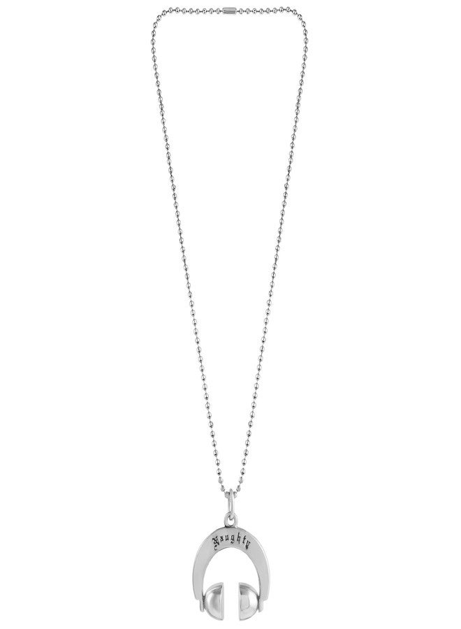 DULCI Stainless Steel Fashion Headphone Pendant for Men Unisex Necklaces - Image 2
