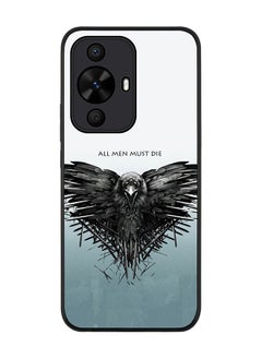 Stylizedd Rugged Black edge case for Huawei nova 12s / Huawei nova 11/ Huawei nova 12 Lite 4G, Slim fit Flexible Anti Drop Thin Cover - GOT All Men Must Die  - Image 1