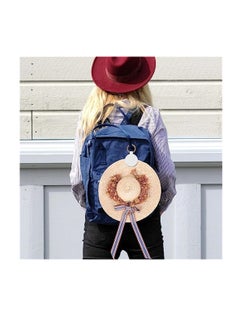 SYOSI Travel Magnetic Hat Clip, PU Leather Multifunctional Fashion Hat Clip, Hat Clip for Women Men Hat Bag Travel Outdoor Hat Companion, for Handbag Backpack Luggage Purse, White, 2 Pcs  - Image 5