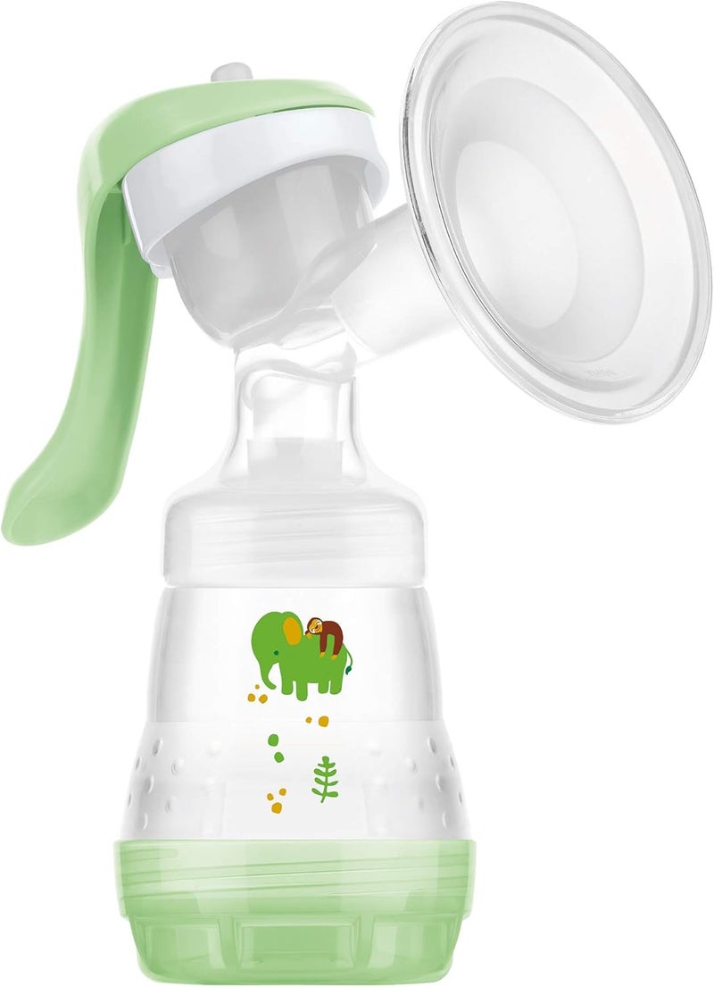 MAM Manual Breast Pump with Anti-Colic Baby Bottle - Image 1