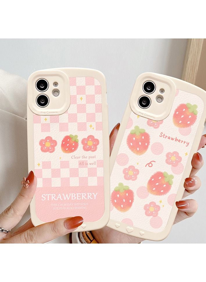 Loquat Flowers Silicone Soft Shell Apple Phone Case - Image 2