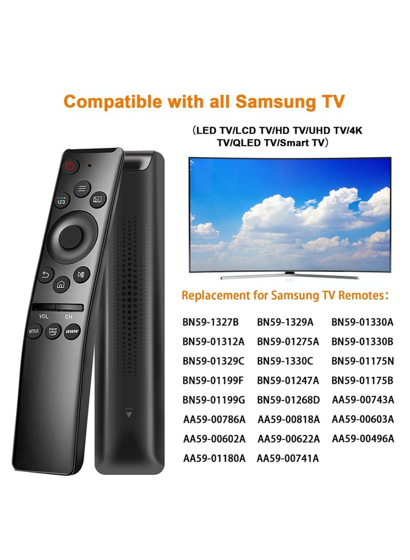 ELTRAZONE New Replacement Remote Control BN59-01242A BN59-01259D IR Remote Control Fit for Samsung Smart TV No Setup Required TV Compatible Universal Remote Control, with Prime Video NETLFIX One Button 1pc - Image 2