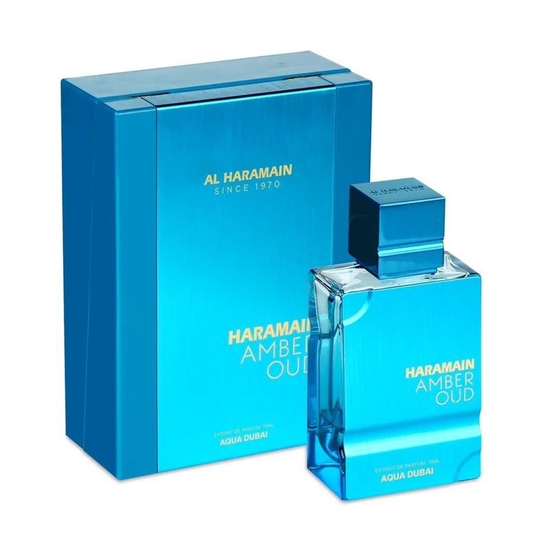 Al Haramain HARAMAIN AMBER OUD AQUA DUBAI 75ML EXTRAIT DE PARFUM
