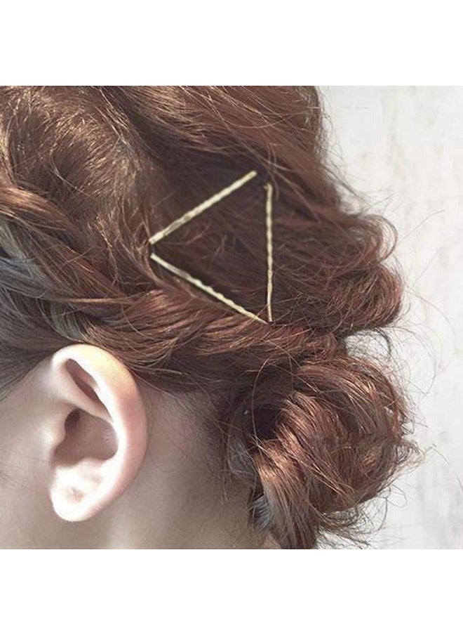 Teensery 50 Pcs 2.17" Bobby Pins Metal Twist Hair Clips Simple Hairpins Hair Accessories for Women and Girls (Gold)  - Image 4
