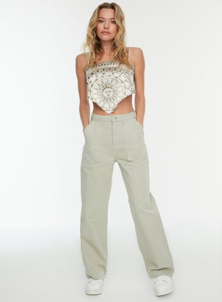 Stone Pocket Detailed High Waist Wide Leg Jeans - pzsku/Z60E3A57376E7F2821D67Z/45/1749698334/46ac85fb-328b-496f-ac50-b97783cde9aa