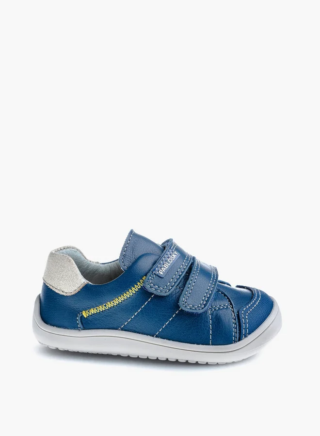 Pablosky Boys' Sneakers with Hook and Loop Closure - 063742