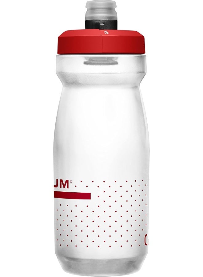 كاميلباك زجاجة CamelBak Podium بسعة 21 أونصة – أحمر ناري، تدفق عالي، غطاء ذاتي الإغلاق، خالية من BPA - Image 5