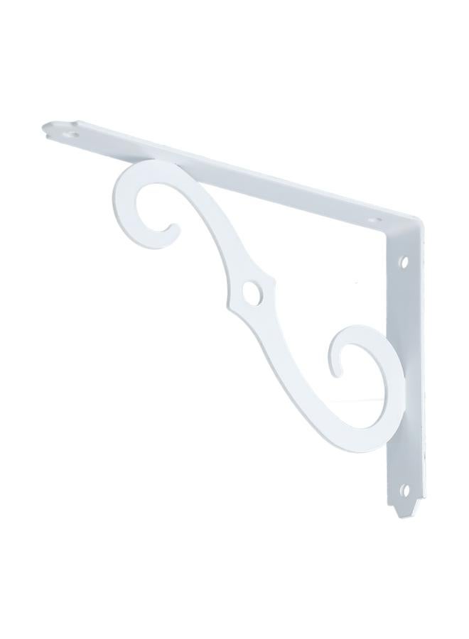 ACE Ornamental Shelf Bracket White 8 x 5.5 Inch  - Image 1