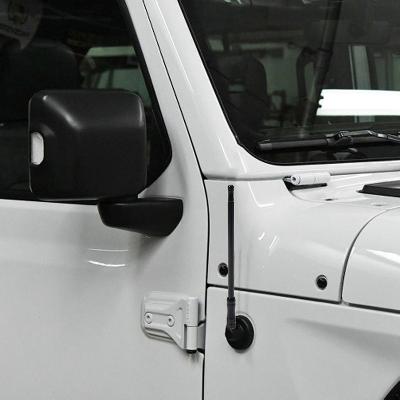 6.7 Inch Reflex Antenna Designed For Jeep Wrangler Black - Image 4