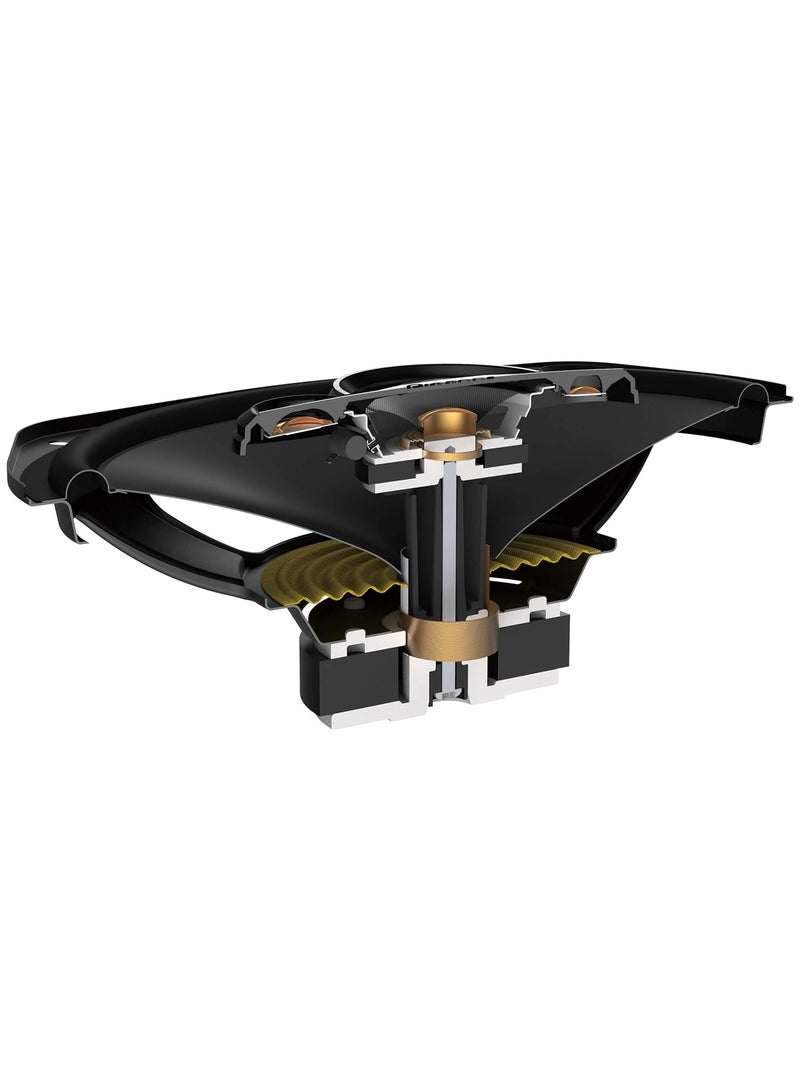 Pioneer TS-A6968S مكبر صوت 450 وات بحد أقصى/90 وات RMS بأربعة اتجاهات، طول 9 بوصة × ارتفاع 6 بوصة، أسود - Image 3