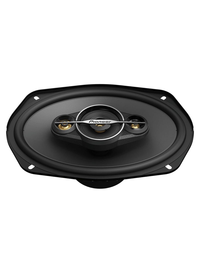 Pioneer TS-A6968S مكبر صوت 450 وات بحد أقصى/90 وات RMS بأربعة اتجاهات، طول 9 بوصة × ارتفاع 6 بوصة، أسود - Image 2